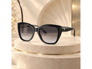 Emporio Armani EA4198 50178G-55 Black / Grey Gradient Lenses