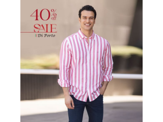قميص Di Porto slim fit - خصم 40%