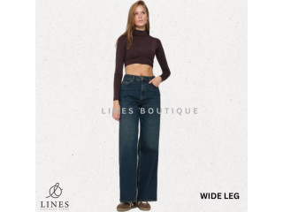 LINES Boutique - Wide Leg Jeans