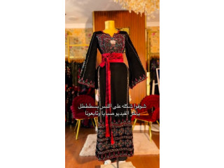ثوب تراث شك خرز يدوي بقصة جديدة