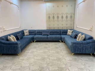 مفروشات وأطقم غرف جلوس ومعيشة من مفروشات نسيم المسالمه