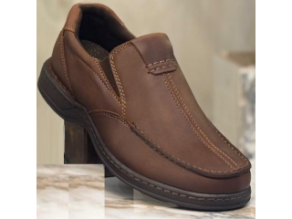 أحذية Hush Puppies جلد أصلي مع قوالب طبية