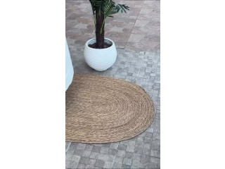 Oval Jute Rug