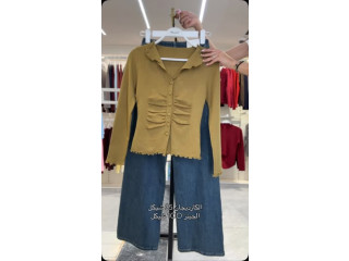 Stylish Top and Denim Set