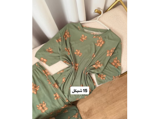 عرض سعر 15 شيكل على ملابس النوم