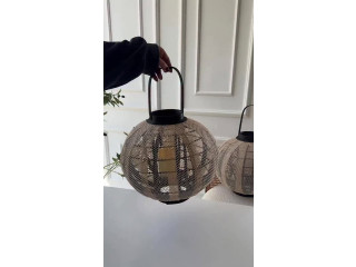 طقم فانوس قش