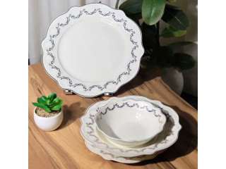 أطقم صحون سفرة بعدة موديلات