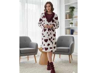 روب مع قميص نوم