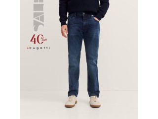 بنطلون من Bugatti بقصّة مريحة
