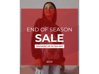 تنزيلات نهاية الموسم في ماكس