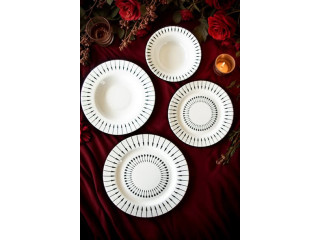 طقم الصحون 24 قطعة