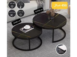 طقم طاولتين رخام /جرانيت راقي