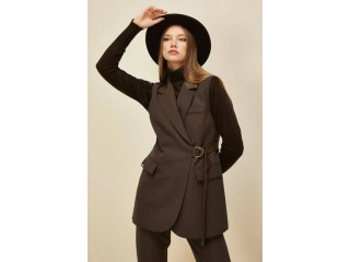 طقم الفينا قطعتين قبة مع ربطة