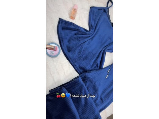 طقم 3قطع ميلاد مخمل بجنن