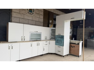 مطبخ خشب سندوش شايش كيسار حوض امريكي معه فرن