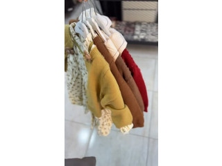 فستان بناتي مع جرزاي صوف