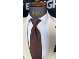 Elegant Brown Tie