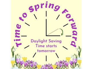 Time to Spring Forward