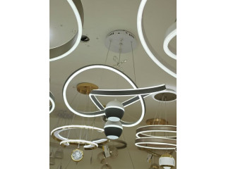 ثريا LED مودرن بتصميم انسيابي مميز