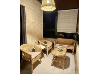 أفخم وأقوى موديلات أثاث الخيزران الطبيعي