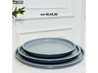 أطقم صواني فرن جرانيت ثقيل