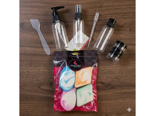 طقم علب كريمات بخاخ وعادي