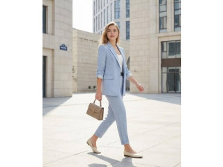 طقم رسمي + شنطة يد