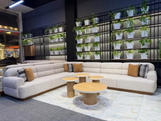 Modern L-Shaped Sofa Set