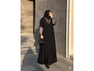 عباية قماش كريب سعودي درجة اولى