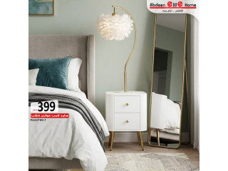 سايد لامب مع جوارير خشب