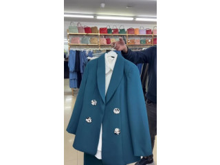 Teal Blazer
