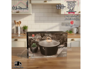 طنجرة جرانيت Berlingerhaus - حجم 24 سم