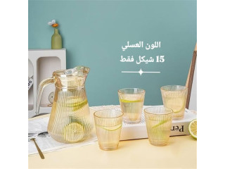 Pitcher and Glass Set