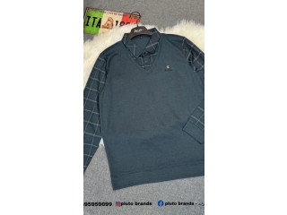 سويتر كلاسيك بقصة القميص