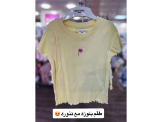 طقومة بناتي بلوزة و تنورة