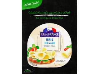 شرائح جبنة كريمية خفيفة