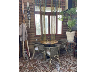 أثاث الخيزران الطبيعي