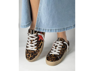 Leopard Print Sneakers