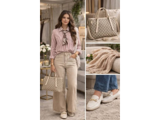 Stylish Handbag and Outfit