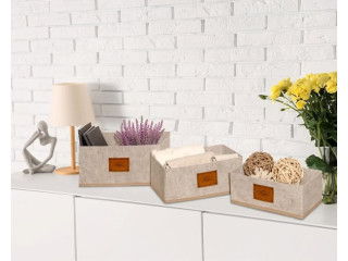 سلة تنظيم قماش