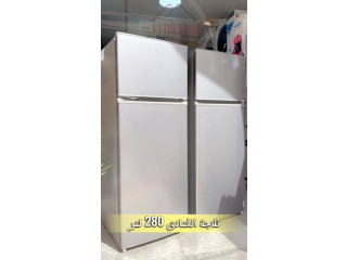 ثلاجة 280 لتر بحالة ممتازة
