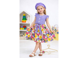 فستان مع طاقية