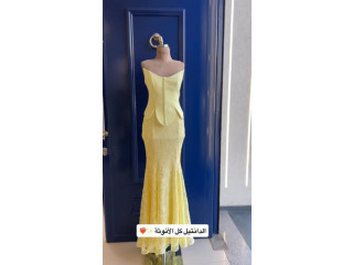 Elegant Yellow Dress