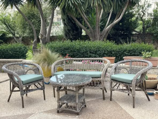 أثاث الخيزران الطبيعي