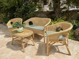 أثاث الخيزران الطبيعي