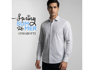 قميص من Pavarotti بقصّة Slim Fit