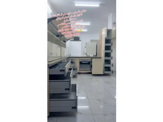 مطبخ فخم فل الفل شفط شايش كيسار حوض امريكي