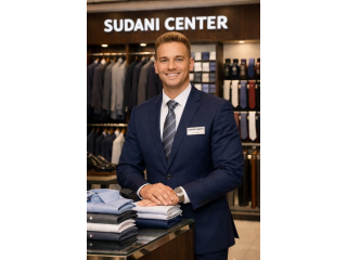 موظف مبيعات للألبسة الرجالية