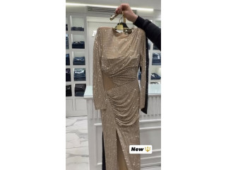 Sparkling Long Sleeve Dress