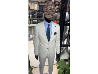 Men's White Suit